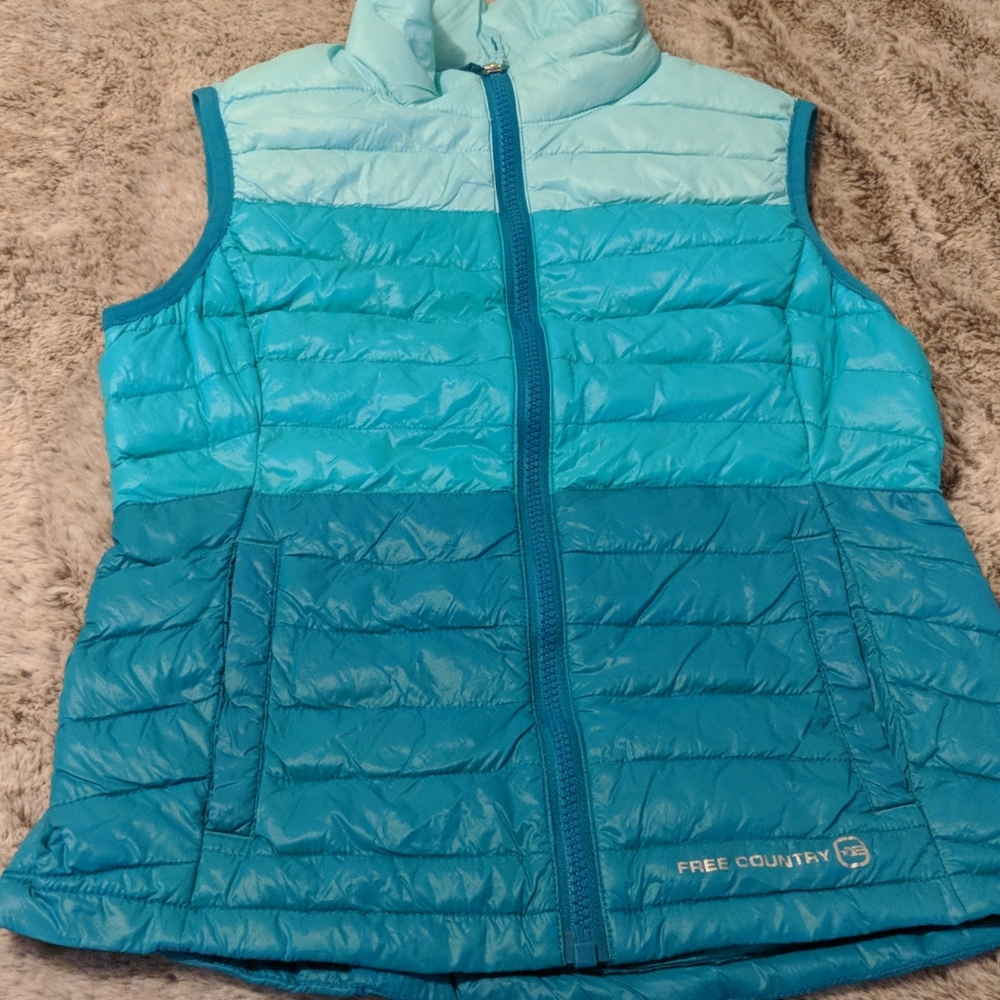 Girl down vest